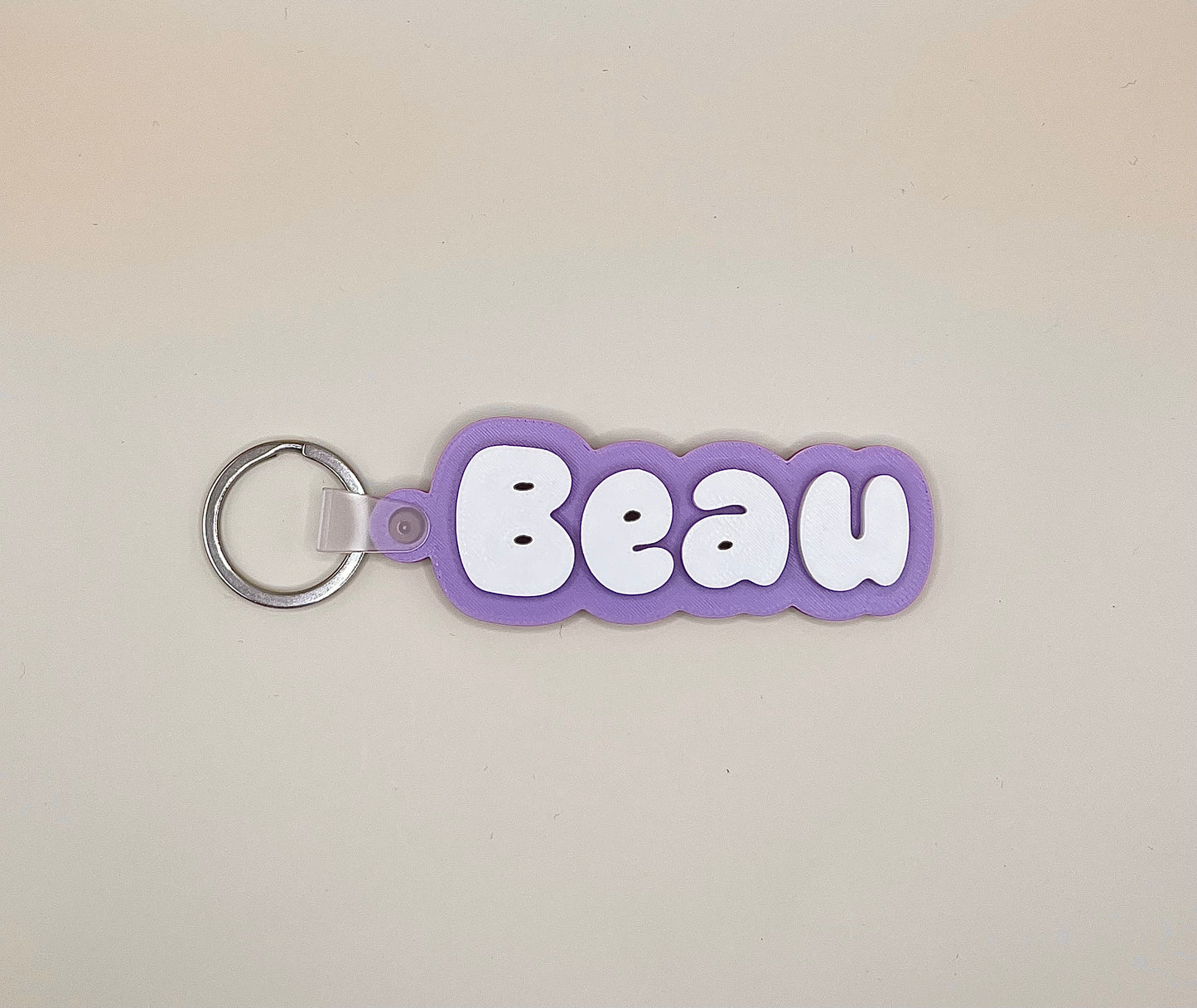 'Bubble' Font - Personalised Name Tag