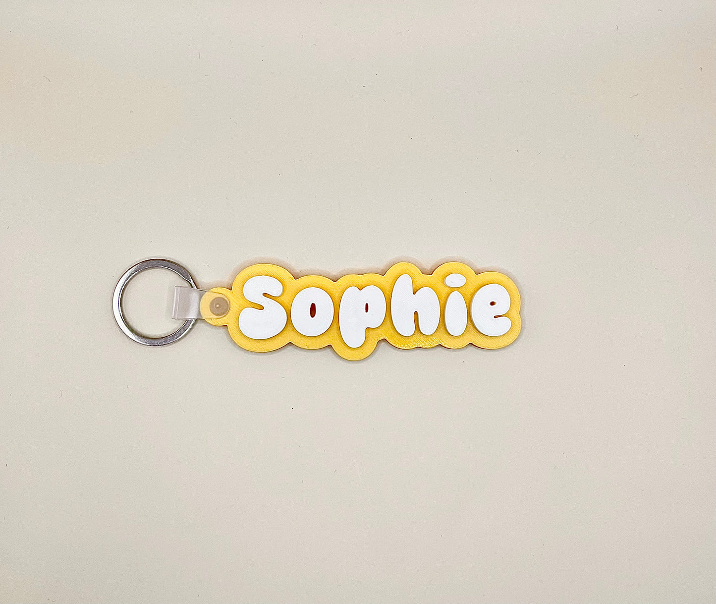 'Bubble' Font - Personalised Name Tag