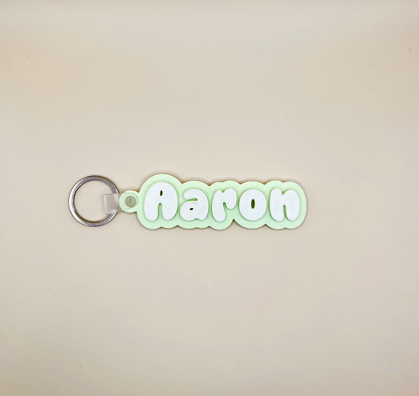 'Bubble' Font - Personalised Name Tag