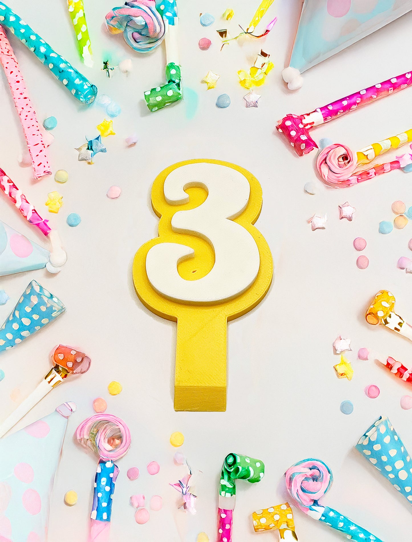 Any Number Birthday Cake Topper Decoration