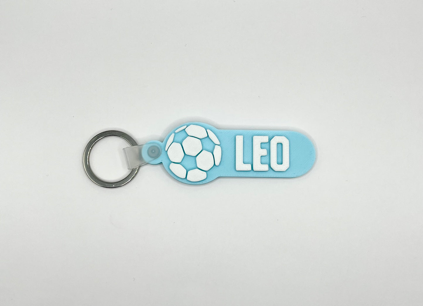 Football Personalised Name Bag Tag