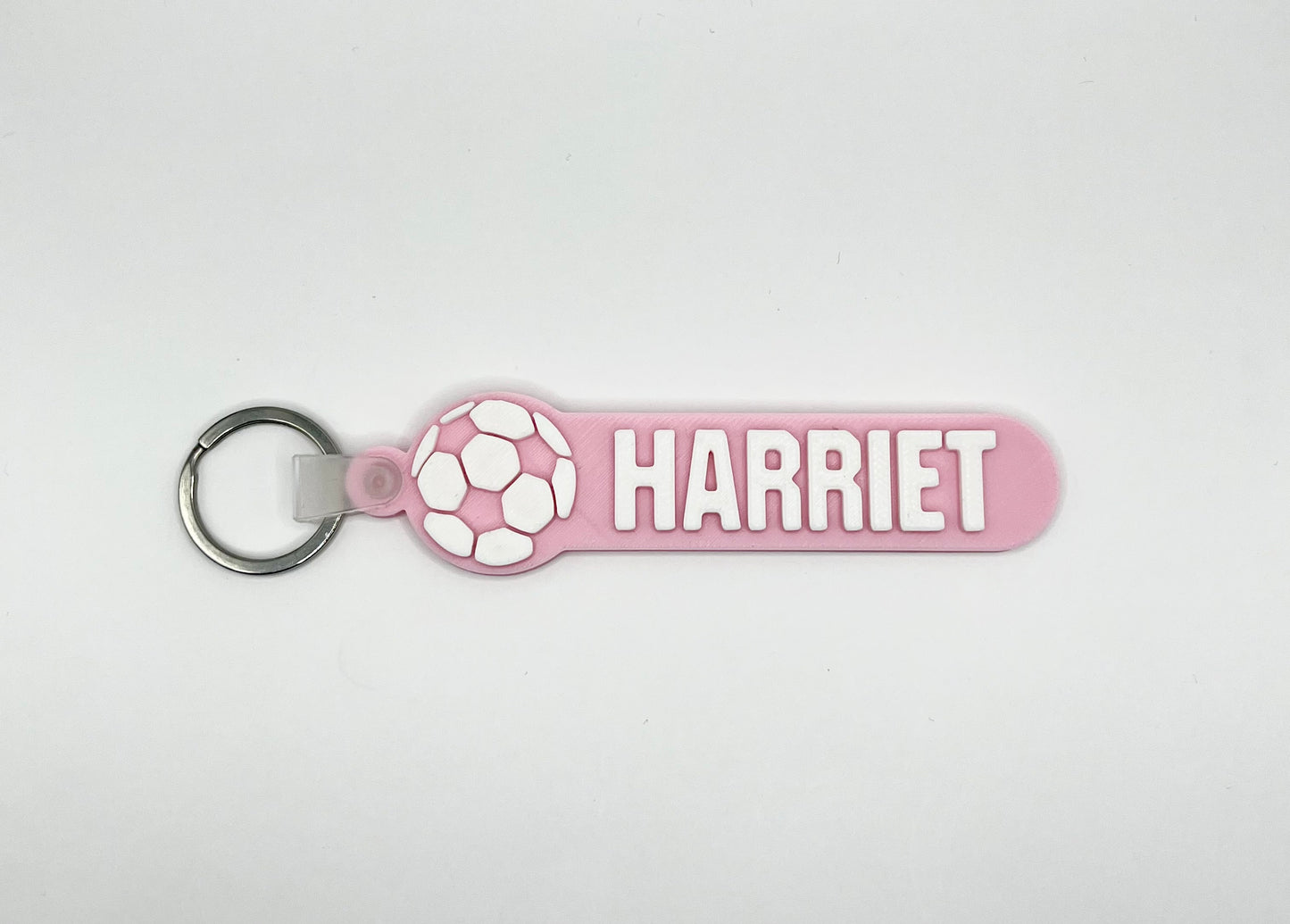 Football Personalised Name Bag Tag