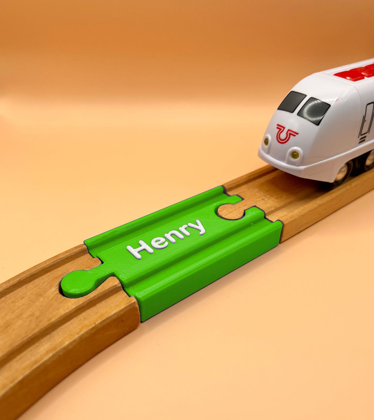 Personalised Train Track Gift - Compatible with Wooden Brio, IKEA Lillabo & More!