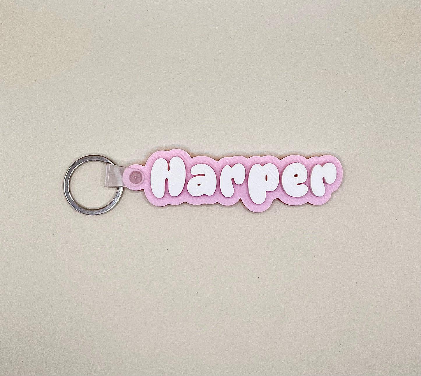 'Bubble' Font - Personalised Name Tag