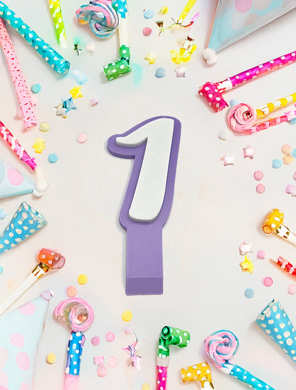 Any Number Birthday Cake Topper Decoration