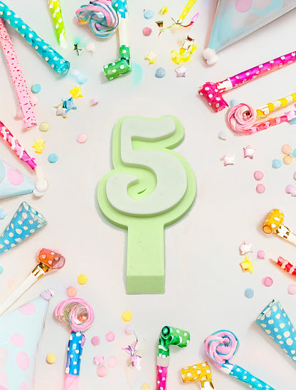 Any Number Birthday Cake Topper Decoration