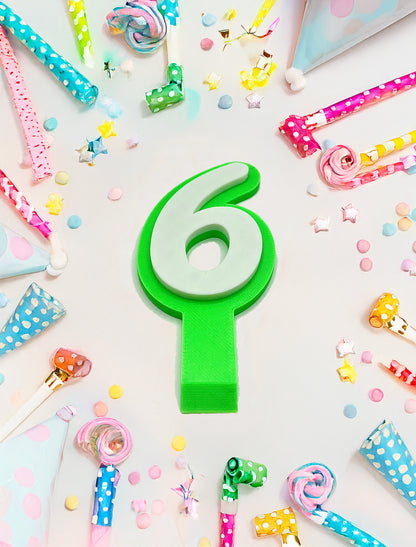 Any Number Birthday Cake Topper Decoration