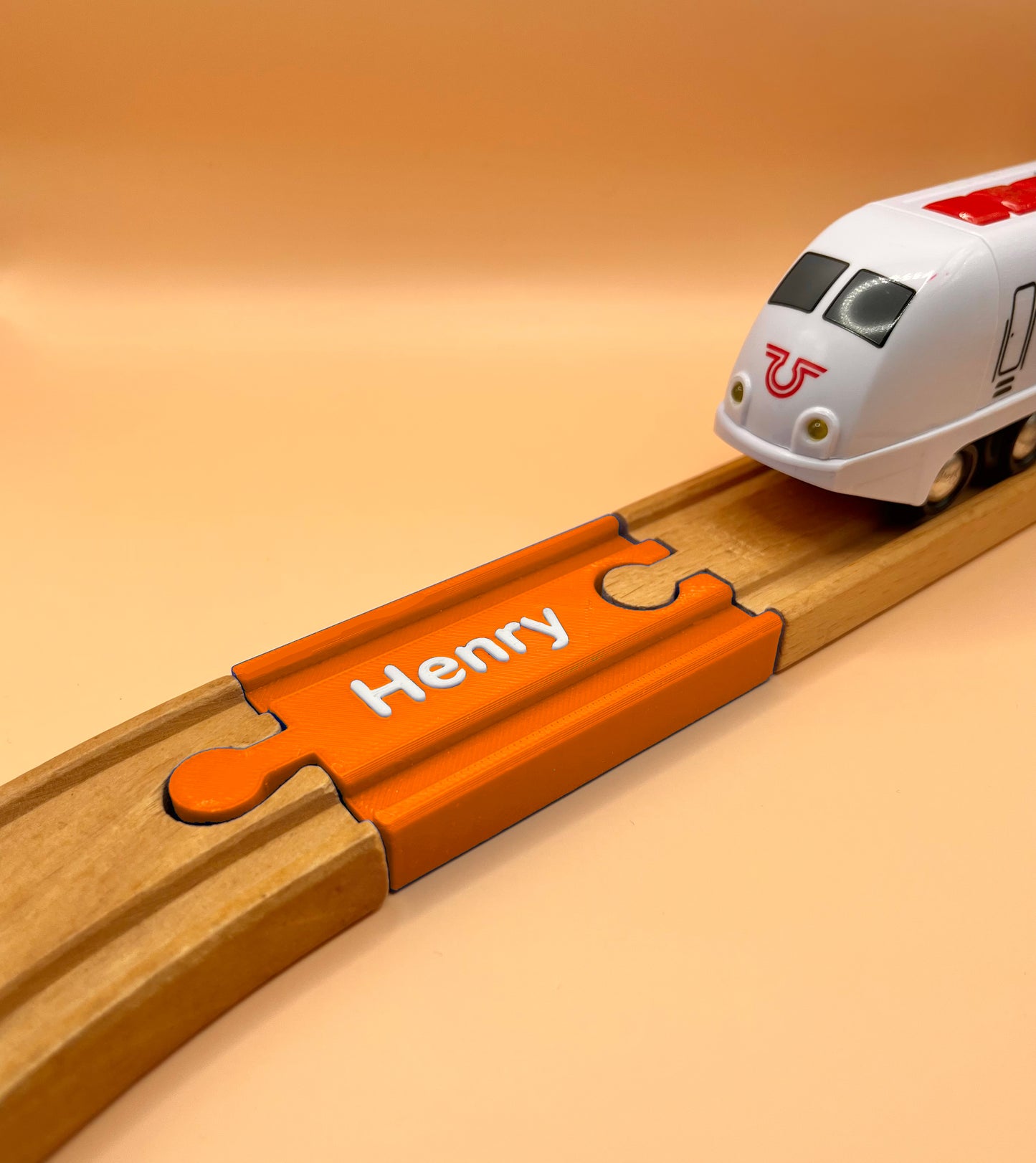 Personalised Train Track Gift - Compatible with Wooden Brio, IKEA Lillabo & More!