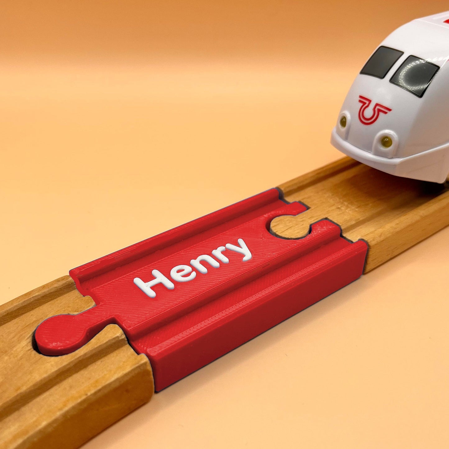 Personalised Train Track Gift - Compatible with Wooden Brio, IKEA Lillabo & More!